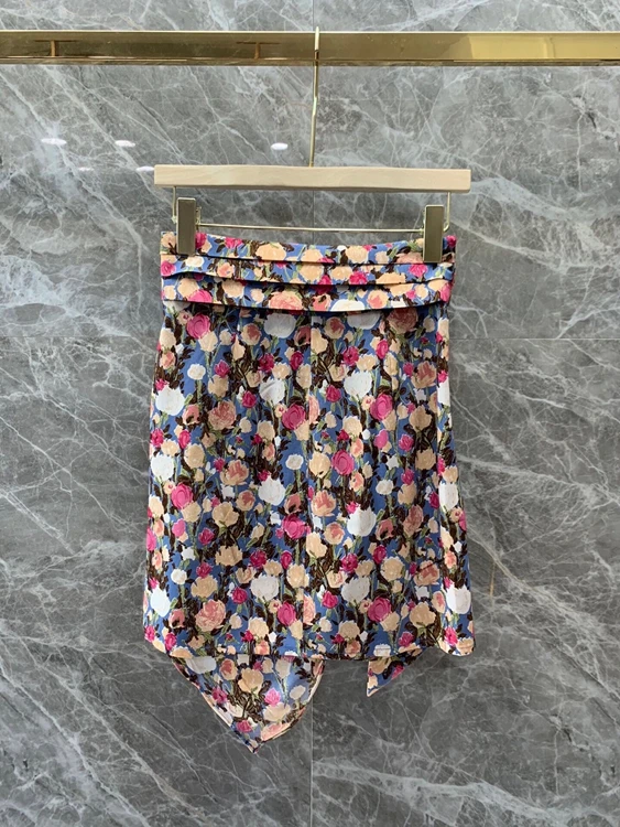 2021 spring new women's fashion irregular kink print pattern decoration versatile skirt 303
2021 spring new women's fashion irregular kink print pattern decoration versatile skirt 303