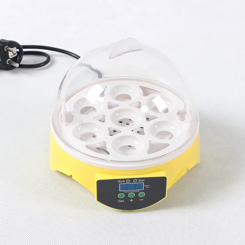 Mini Egg Incubator 7 Eggs Capacity Incubator Brood Machine Chicken Duck Egg Hatcher Electronic Automatic Incubator Brooder Tools
Mini Egg Incubator 7 Eggs Capacity Incubator Brood Machine Chicken Duck Egg Hatcher Electronic Automatic Incubator Brooder Tools
