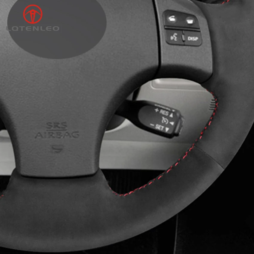 LQTENLEO Black Suede DIY Car Steering Wheel Cover For Lexus IS IS250 IS250C IS300 IS300C IS350 IS350C F SPORT 2005-2011
LQTENLEO Black Suede DIY Car Steering Wheel Cover For Lexus IS IS250 IS250C IS300 IS300C IS350 IS350C F SPORT 2005-2011