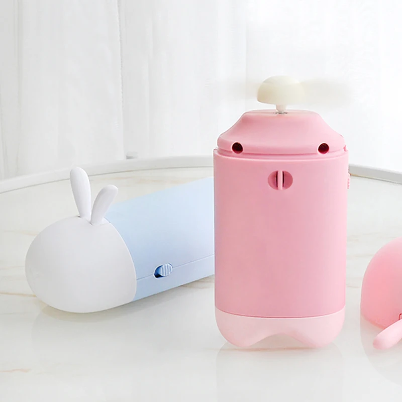 USB mini portable fan rechargeable 1 mode built-in battery Bunny cartoon Soft fan blades table fans powerful wind
USB mini portable fan rechargeable 1 mode built-in battery Bunny cartoon Soft fan blades table fans powerful wind