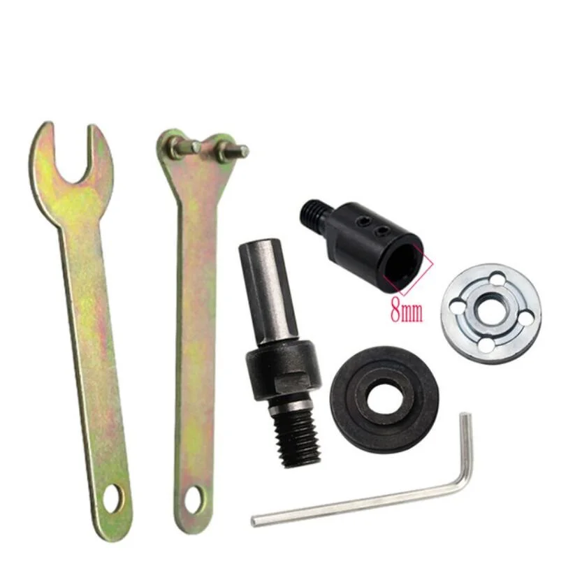 6pcs/set Drill Saw Spindle Chuck Adapter Grinding Polishing Shaft Shaft Connecting Rod For Cutting Disc Polishing Handle Holder
6pcs/set Drill Saw Spindle Chuck Adapter Grinding Polishing Shaft Shaft Connecting Rod For Cutting Disc Polishing Handle Holder