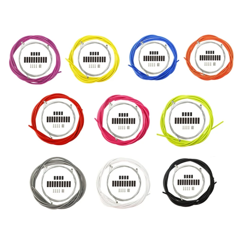 Wire for Bicycle Bike Shifters Derailleur Brake Cables Cable Tube 4mm/5mm Road Bike Shifter Brake Cable Line Pipe
Wire for Bicycle Bike Shifters Derailleur Brake Cables Cable Tube 4mm/5mm Road Bike Shifter Brake Cable Line Pipe