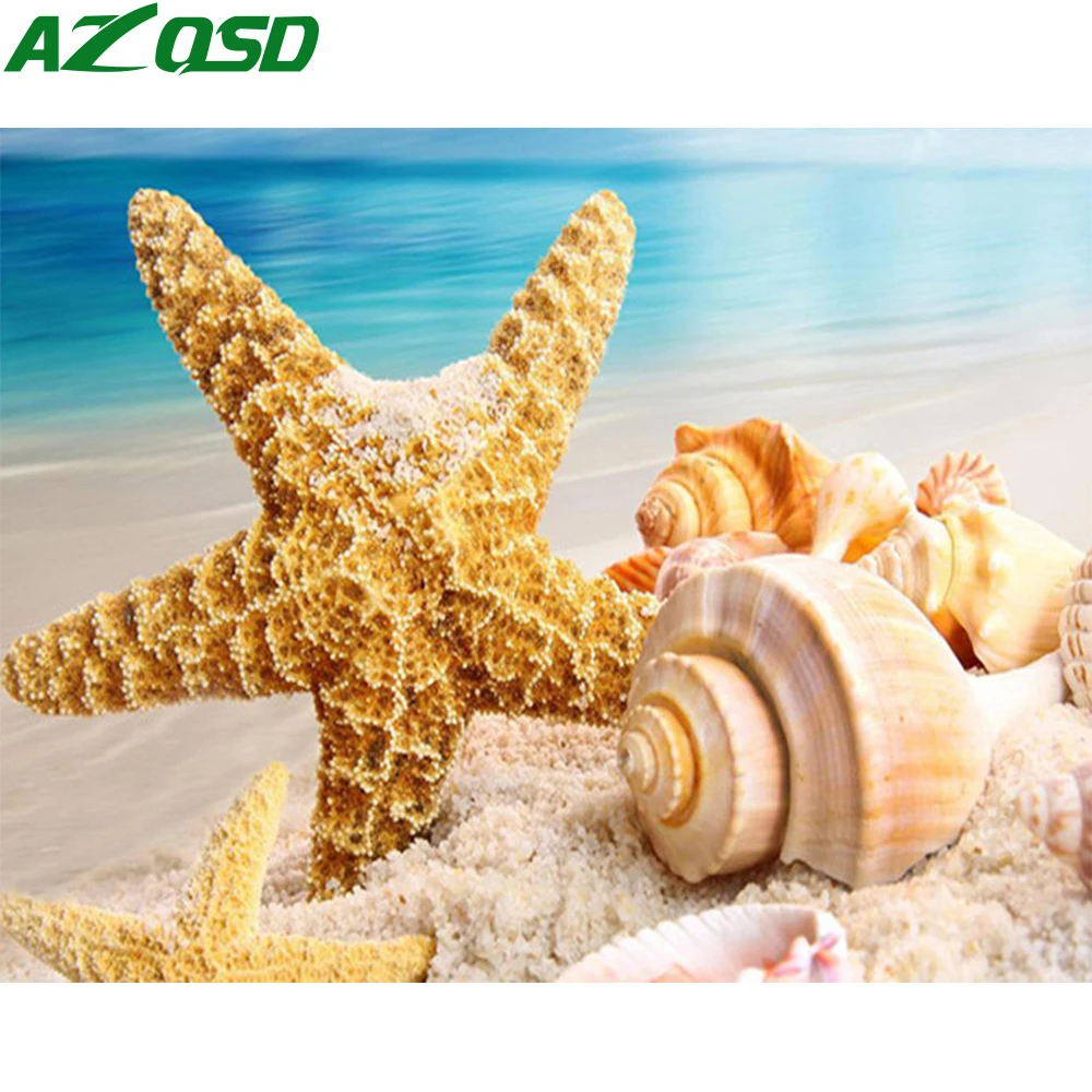 Алмазная живопись AZQSD с морскими звездами, квадратная картина, ручная работа, алмазная вышивка «сделай сам», живописное изображение стразы, ...
Алмазная живопись AZQSD с морскими звездами, квадратная картина, ручная работа, алмазная вышивка «сделай сам», живописное изображение стразы, ...