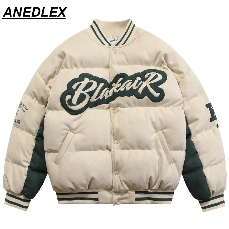 Hip Hop Streetwear Fleece Jackets Letter Embroidery Men Coat Casual Winter Fashion Women Harajuku Loose Warm Outerwear Jacket 
Hip Hop Streetwear Fleece Jackets Letter Embroidery Men Coat Casual Winter Fashion Women Harajuku Loose Warm Outerwear Jacket