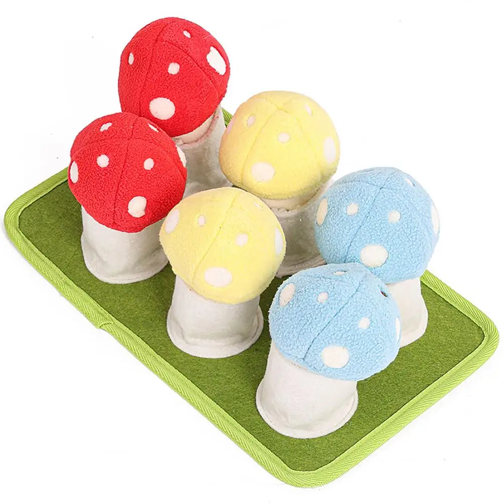 Squeaky Mushroom Plush Dog Toy Cute Mushroom Plush Dog Chew Toy Practical Interactive Training Dog Toy Puppy Dog Squeaky Toy
Squeaky Mushroom Plush Dog Toy Cute Mushroom Plush Dog Chew Toy Practical Interactive Training Dog Toy Puppy Dog Squeaky Toy