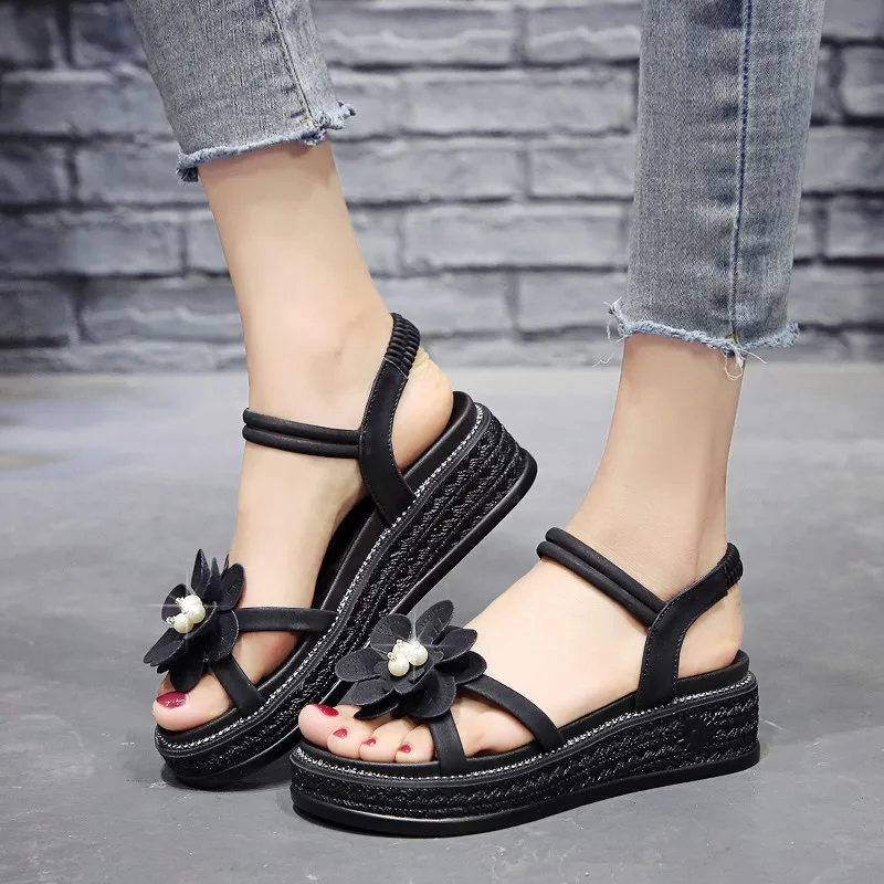 New Sexy Flowers Open-toe Women Sandals Wedge Hollow Out Women Outdoor Cool Platform Shoes Women Beach Summer Sandals NVLX68
New Sexy Flowers Open-toe Women Sandals Wedge Hollow Out Women Outdoor Cool Platform Shoes Women Beach Summer Sandals NVLX68