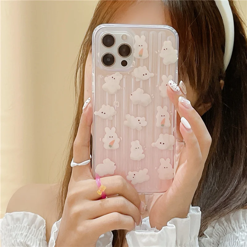 Laser Cute Bunny for iphone 13 pro case XR for iphone11 / 12 / xsmax soft 78plus
Laser Cute Bunny for iphone 13 pro case XR for iphone11 / 12 / xsmax soft 78plus