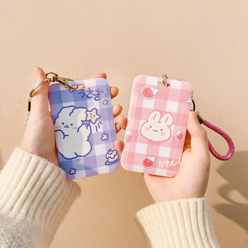 Kawaii Keychain ID Credit Card Pendant Students Bus Card Case Hand Rope Badge Cards Cover FOR Women Men Pendants Accessories
Kawaii Keychain ID Credit Card Pendant Students Bus Card Case Hand Rope Badge Cards Cover FOR Women Men Pendants Accessories