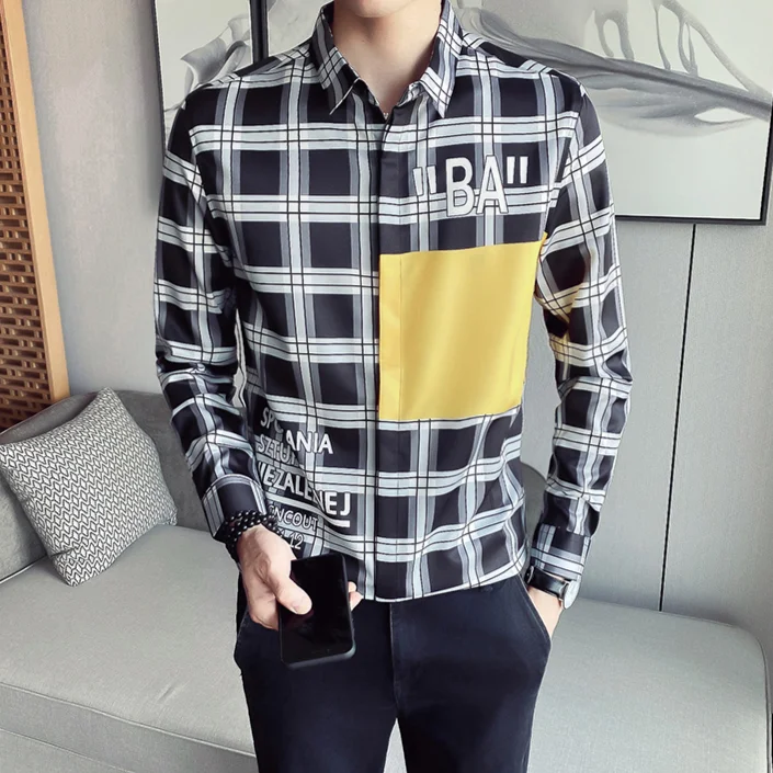 Men's Fashion Plaid Shirts 2021 Spring New Korean Slim Fit Male Shirt Casual Men Clothing High Quality Social Camisa Masculina
Men's Fashion Plaid Shirts 2021 Spring New Korean Slim Fit Male Shirt Casual Men Clothing High Quality Social Camisa Masculina
