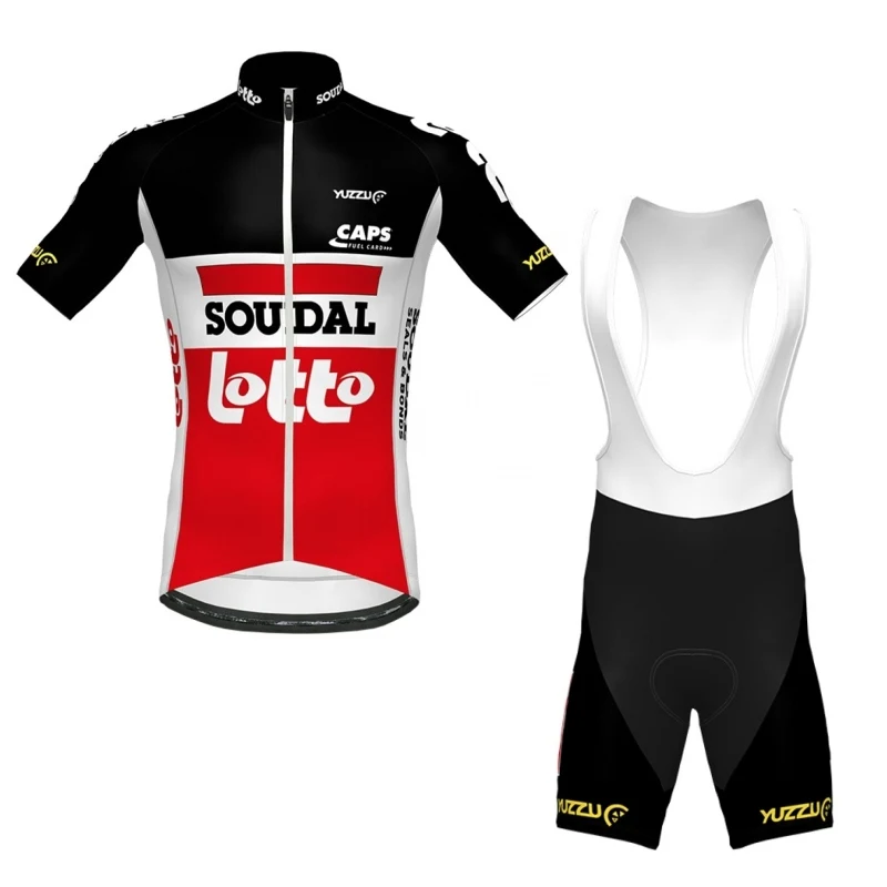 2021 все Pro team lotto soudal красные комплекты велосипедных Джерси велосипедная майка