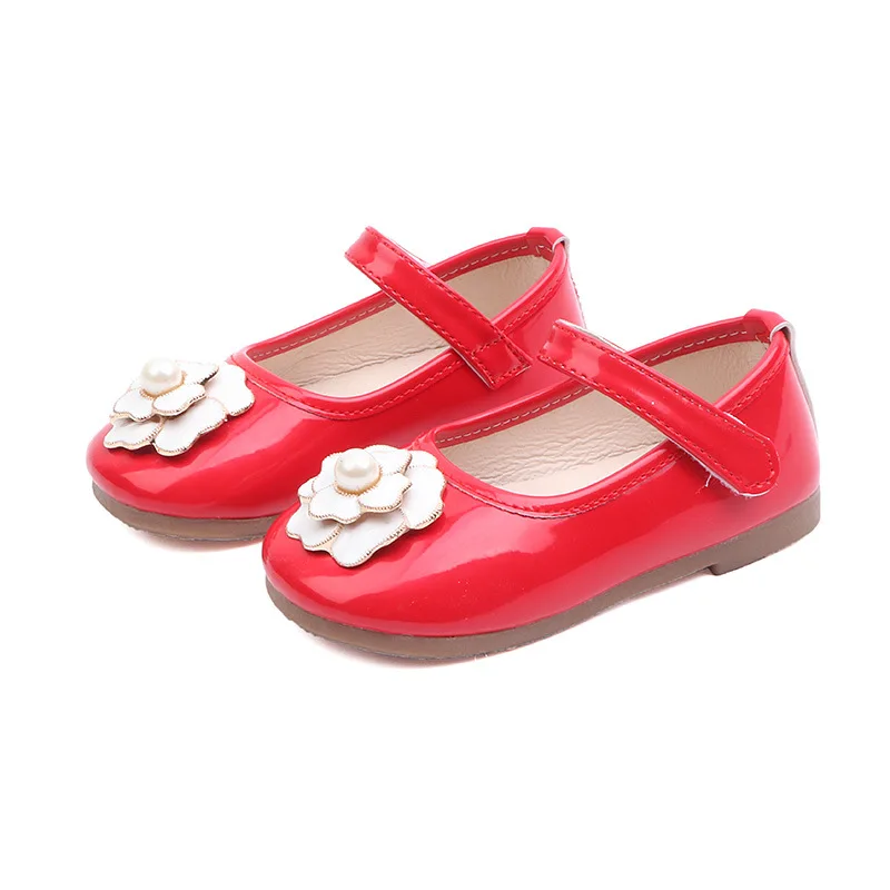 Baby Girls Shoes Little Princess Flowers Soft Bottom Leather Shoes Girl Pearl Single Shoes Toddler Chaussure fille Pink Red 1-6T
Baby Girls Shoes Little Princess Flowers Soft Bottom Leather Shoes Girl Pearl Single Shoes Toddler Chaussure fille Pink Red 1-6T