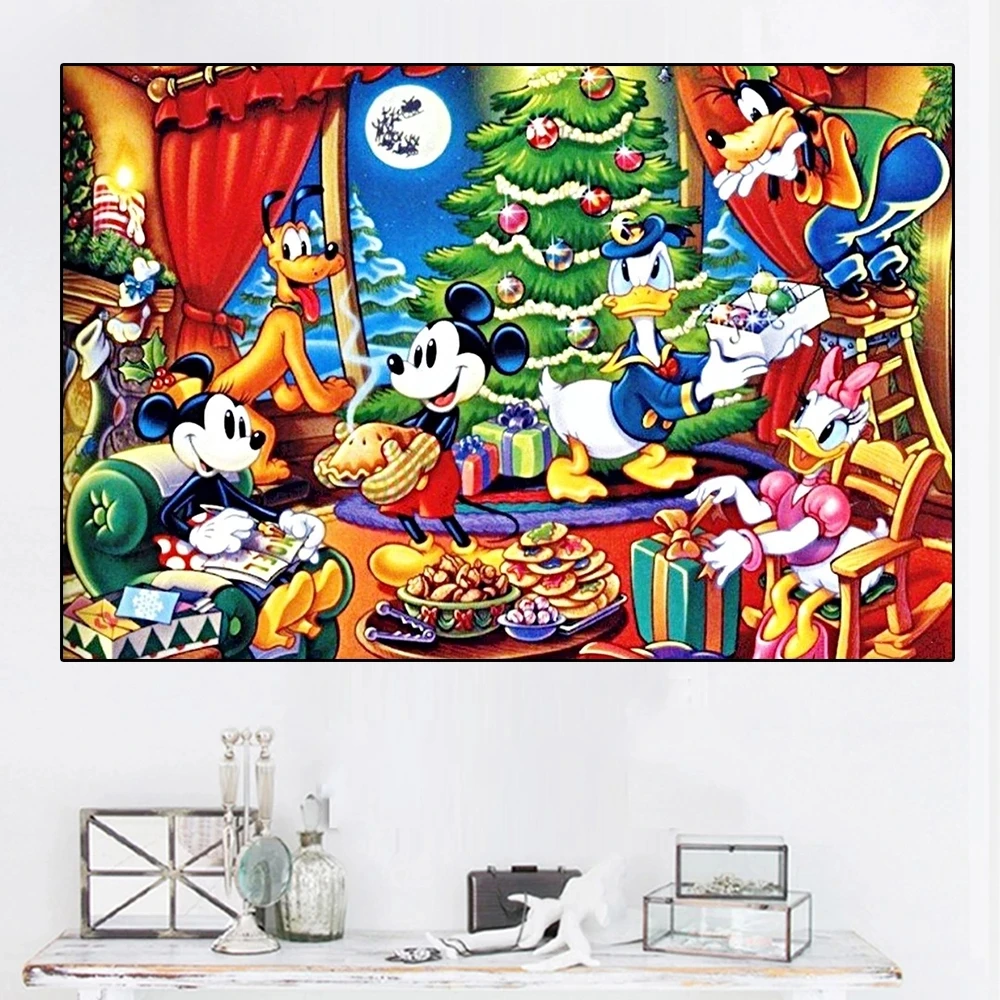 HD Print Mickey Donald Duck Home Decor Painting Poster Wall Artwork Christmas Canvas Modular No Frame Pictures For Living Room
HD Print Mickey Donald Duck Home Decor Painting Poster Wall Artwork Christmas Canvas Modular No Frame Pictures For Living Room
