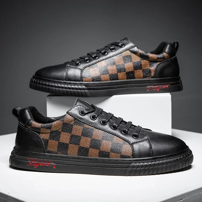 Men's Brand Casual Shoes 2021 new Fashion High-top Shoes Comfortable Breathable Wear-resistant Walking High-Quality Trendy Shoes
Men's Brand Casual Shoes 2021 new Fashion High-top Shoes Comfortable Breathable Wear-resistant Walking High-Quality Trendy Shoes