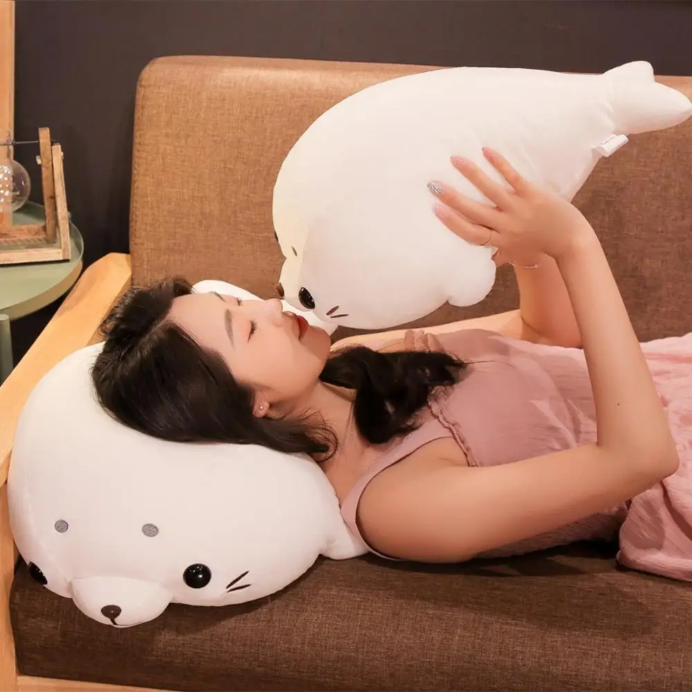50/60cm Kawaii Cartoon Animal Seal Toy Cute Stuffed Sea Lion Plush Toy Soft Pillow Doll for Kids Lovely Chilren's Best Gift
50/60cm Kawaii Cartoon Animal Seal Toy Cute Stuffed Sea Lion Plush Toy Soft Pillow Doll for Kids Lovely Chilren's Best Gift