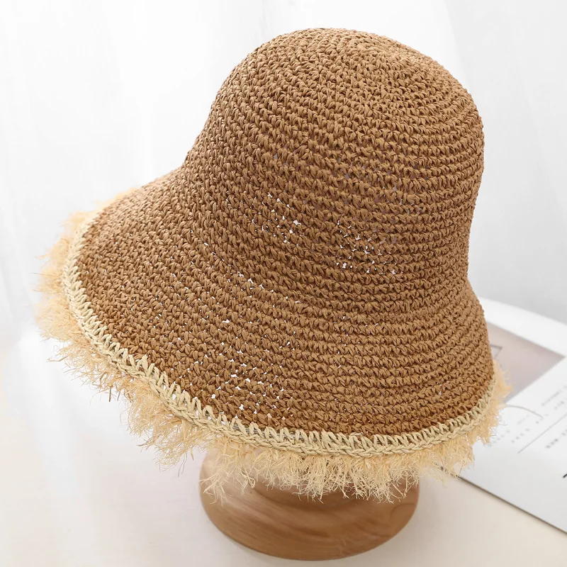 New Fashion Straw Hats Panamas UV Protection Sun Visor Beach Hats for Women Visors Foldable Female Summer Sun Cap Chapeau Femme
New Fashion Straw Hats Panamas UV Protection Sun Visor Beach Hats for Women Visors Foldable Female Summer Sun Cap Chapeau Femme