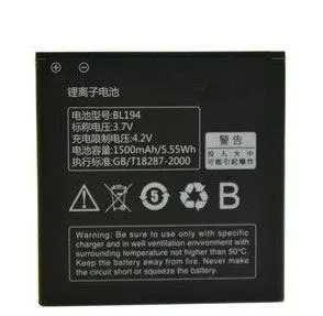 Аккумулятор ALLCCX BL194 для Lenovo A298t A370 A326 A689 A698T A780 a530 A660 a710e