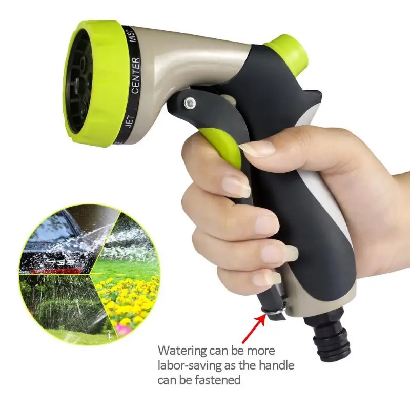 1Pcs 8 In 1 Garden Foam Water Gun Home Multi-function Irrigation Watering Car Cleaning Spray Gun High Pressure Hose Nozzle Tool
1Pcs 8 In 1 Garden Foam Water Gun Home Multi-function Irrigation Watering Car Cleaning Spray Gun High Pressure Hose Nozzle Tool