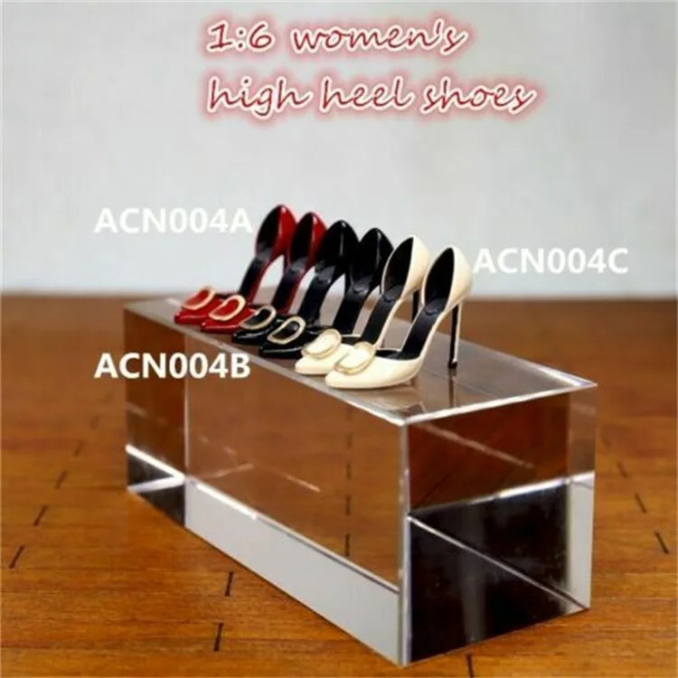 

ACNTOYS 1/6 OL Women's Stiletto High Heels Shoes ACN004 Fit 12'' Female Acton Figure Doll