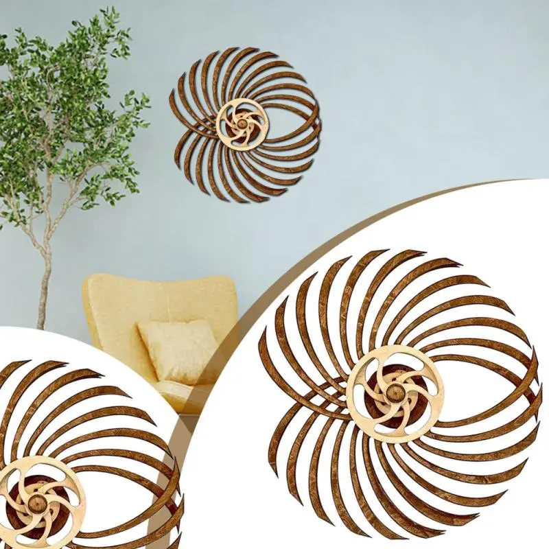 Creative Geometric Patterns Windmill 3D Rotating Kinetic Sculpture Decoration Wooden Windmill Indoor Home Decoration Artwork 
Creative Geometric Patterns Windmill 3D Rotating Kinetic Sculpture Decoration Wooden Windmill Indoor Home Decoration Artwork