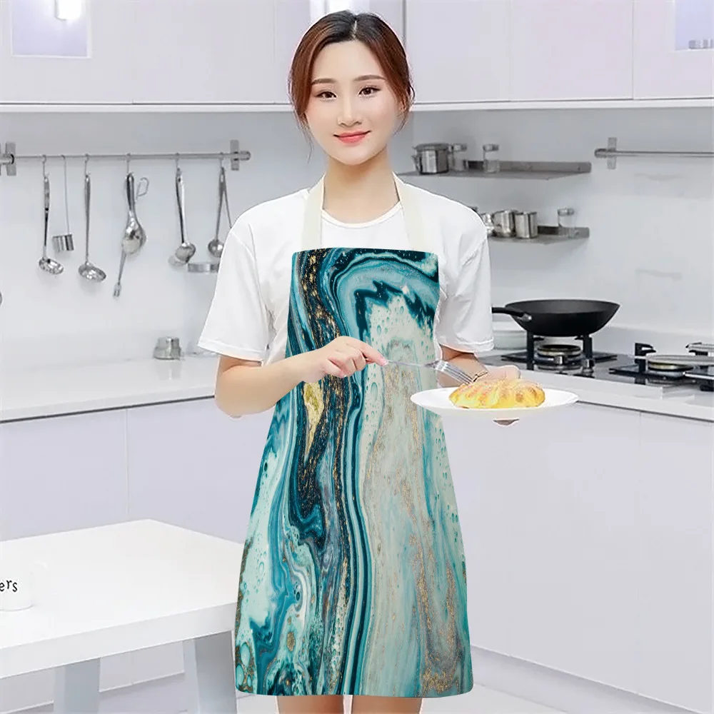 Marble Printed Cotton Linen Sleeveless Apron Kitchen Women Cooking Baking Waist Bib Home Cleaning Pinafore Tablier Cuisine Femme
Marble Printed Cotton Linen Sleeveless Apron Kitchen Women Cooking Baking Waist Bib Home Cleaning Pinafore Tablier Cuisine Femme