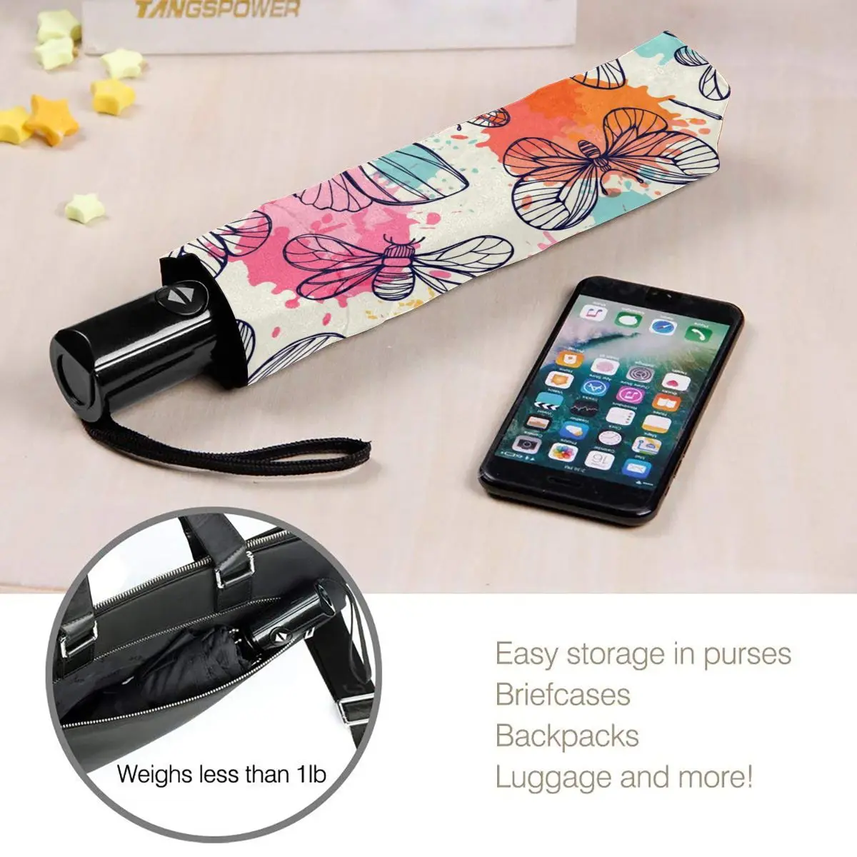 Automatic Umbrella Rain Women Three-folding Butterflies And Dragonflies Vintage Windproof Umbrella Female Waterproof parasol
Automatic Umbrella Rain Women Three-folding Butterflies And Dragonflies Vintage Windproof Umbrella Female Waterproof parasol