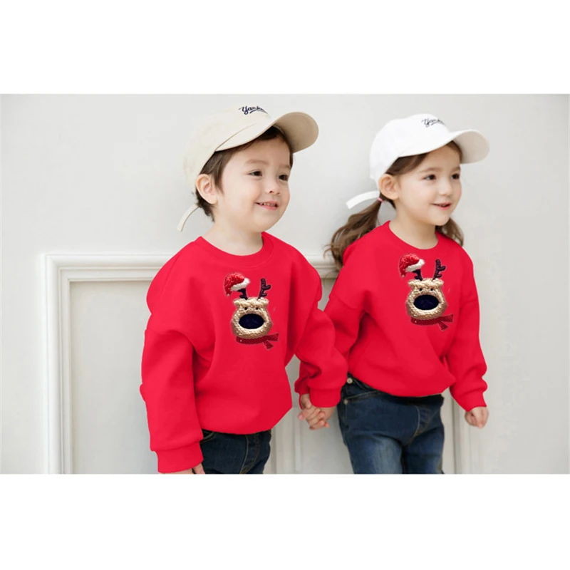 2021 New Year Family Christmas Sweaters Xmas Hoodies Pajamas Warm Santa Claus Elk Embroidery Adult Kids Red Sweatshirt Gift
2021 New Year Family Christmas Sweaters Xmas Hoodies Pajamas Warm Santa Claus Elk Embroidery Adult Kids Red Sweatshirt Gift
