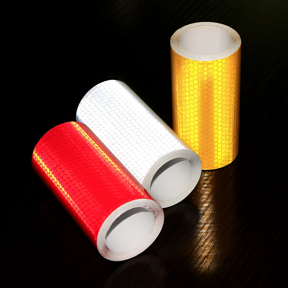 10cmx3m Safety Mark Reflective tape stickers car-styling Self Adhesive Warning Tape Automobiles Motorcycle Reflective Film Decal
10cmx3m Safety Mark Reflective tape stickers car-styling Self Adhesive Warning Tape Automobiles Motorcycle Reflective Film Decal