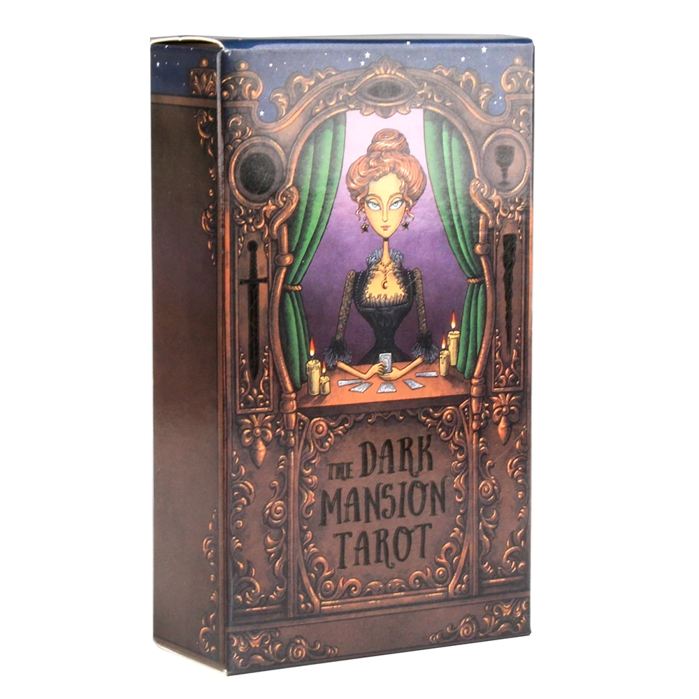 The Dark Mansion Tarot Cards Deck Oracle Cards Fortune Telling Divination Card Game
The Dark Mansion Tarot Cards Deck Oracle Cards Fortune Telling Divination Card Game