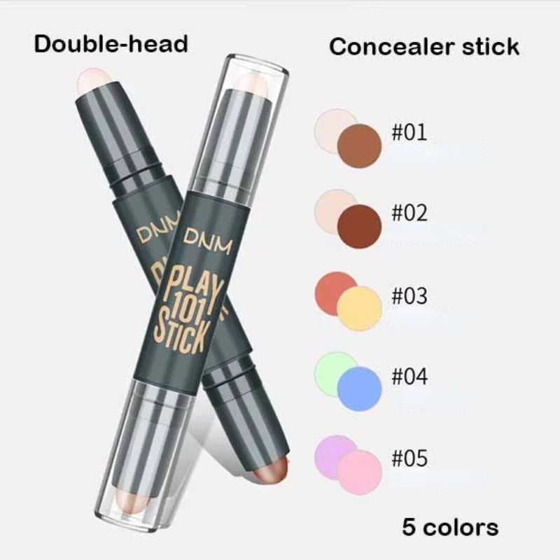 3D Color Double-headed Concealer Highlighter Shadow Pen Repair Stick Concealer Brightening Stick Makeup Corrector Contour Stick
3D Color Double-headed Concealer Highlighter Shadow Pen Repair Stick Concealer Brightening Stick Makeup Corrector Contour Stick