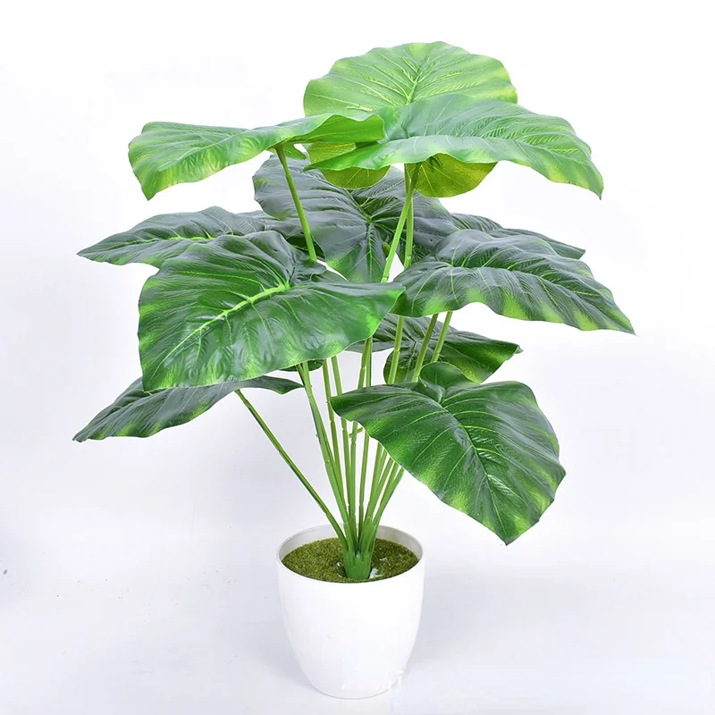 DIY 12 Large Monstera, Medium and Large Artificial Plants, Simulation Spring Taro Leaf Green Plants Potted Home Decoration
DIY 12 Large Monstera, Medium and Large Artificial Plants, Simulation Spring Taro Leaf Green Plants Potted Home Decoration
