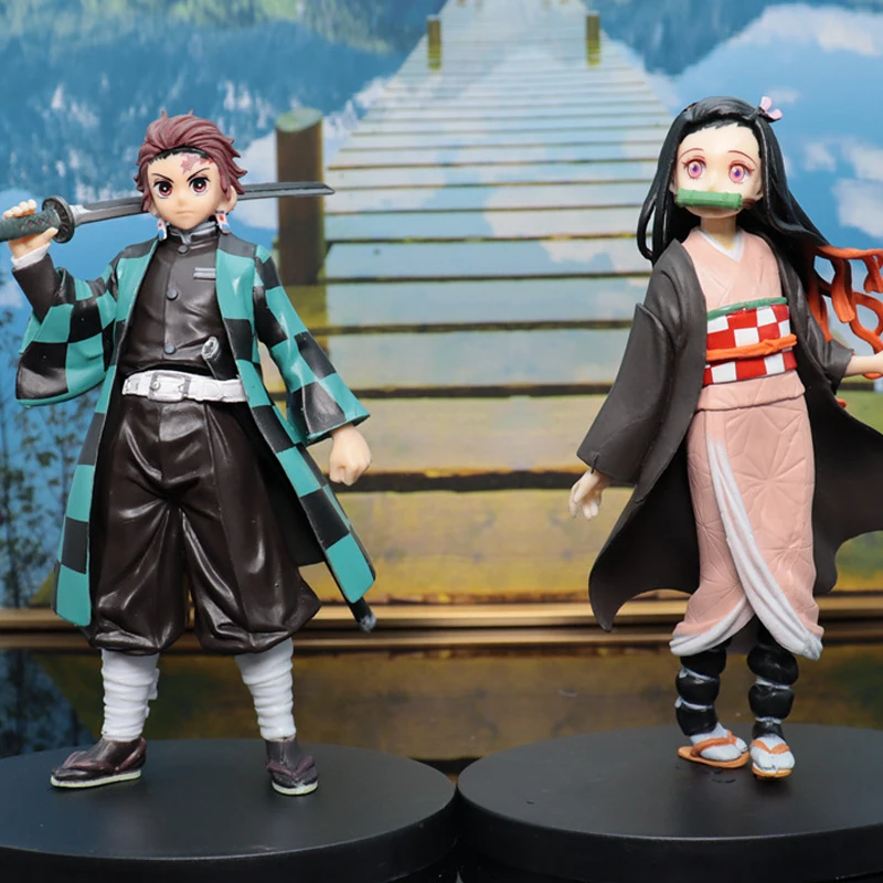 Demon Slayers Anime Figures Models Decoration Tanjiro Nezuko Zenitsu 3 Sets Collection PVC Anime Action Figures Gift Adults Kids
Demon Slayers Anime Figures Models Decoration Tanjiro Nezuko Zenitsu 3 Sets Collection PVC Anime Action Figures Gift Adults Kids