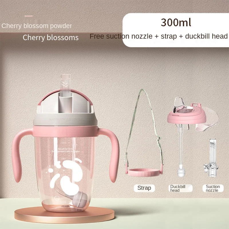 Baby Sippy Cup Print Anti-choked Handle&Sling Feeding Duckbill Cup Gravity Ball Drinking Learning Straw Water Bottle
Baby Sippy Cup Print Anti-choked Handle&Sling Feeding Duckbill Cup Gravity Ball Drinking Learning Straw Water Bottle