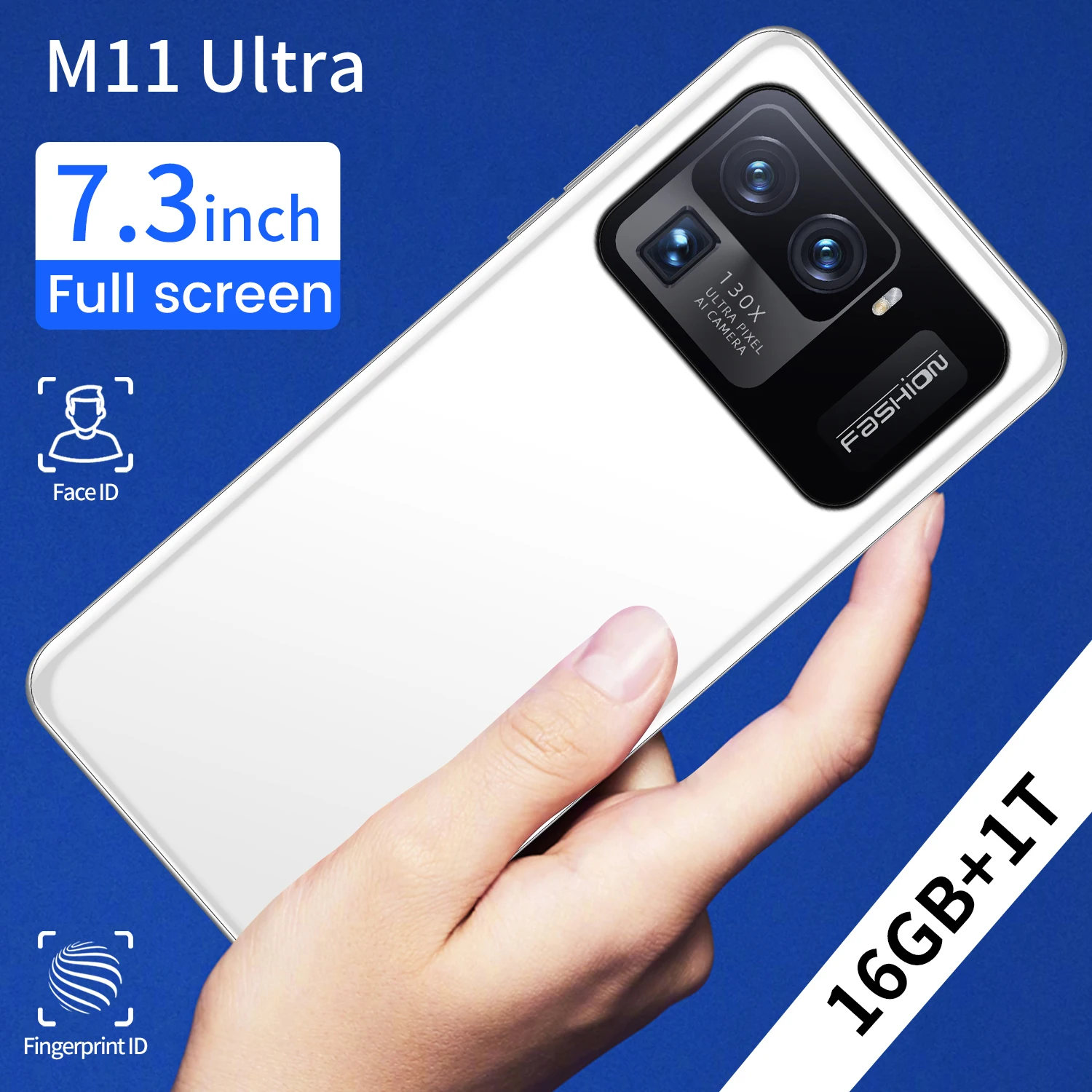Global M11 Teléfono Inteligente 7.3 Pulgadas Really 16GB+1T Android 10 Ten Core 5G 6800mah 48MP+64MP MTK6899 Telephone Celulares
Global M11 Teléfono Inteligente 7.3 Pulgadas Really 16GB+1T Android 10 Ten Core 5G 6800mah 48MP+64MP MTK6899 Telephone Celulares
