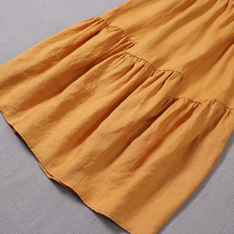 2020 New Summer Japan Style Mori girl Literary Linen Skirt Women Loose Elastic Waist A-line Skirt
2020 New Summer Japan Style Mori girl Literary Linen Skirt Women Loose Elastic Waist A-line Skirt