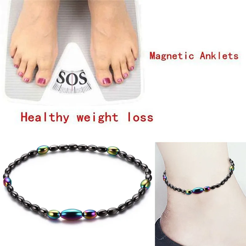Weight Loss Magnet Anklet Colorful Stone Magnetic Therapy Bracelet Anklet Weight Loss Product Slimming Health Care Jewelry
Weight Loss Magnet Anklet Colorful Stone Magnetic Therapy Bracelet Anklet Weight Loss Product Slimming Health Care Jewelry