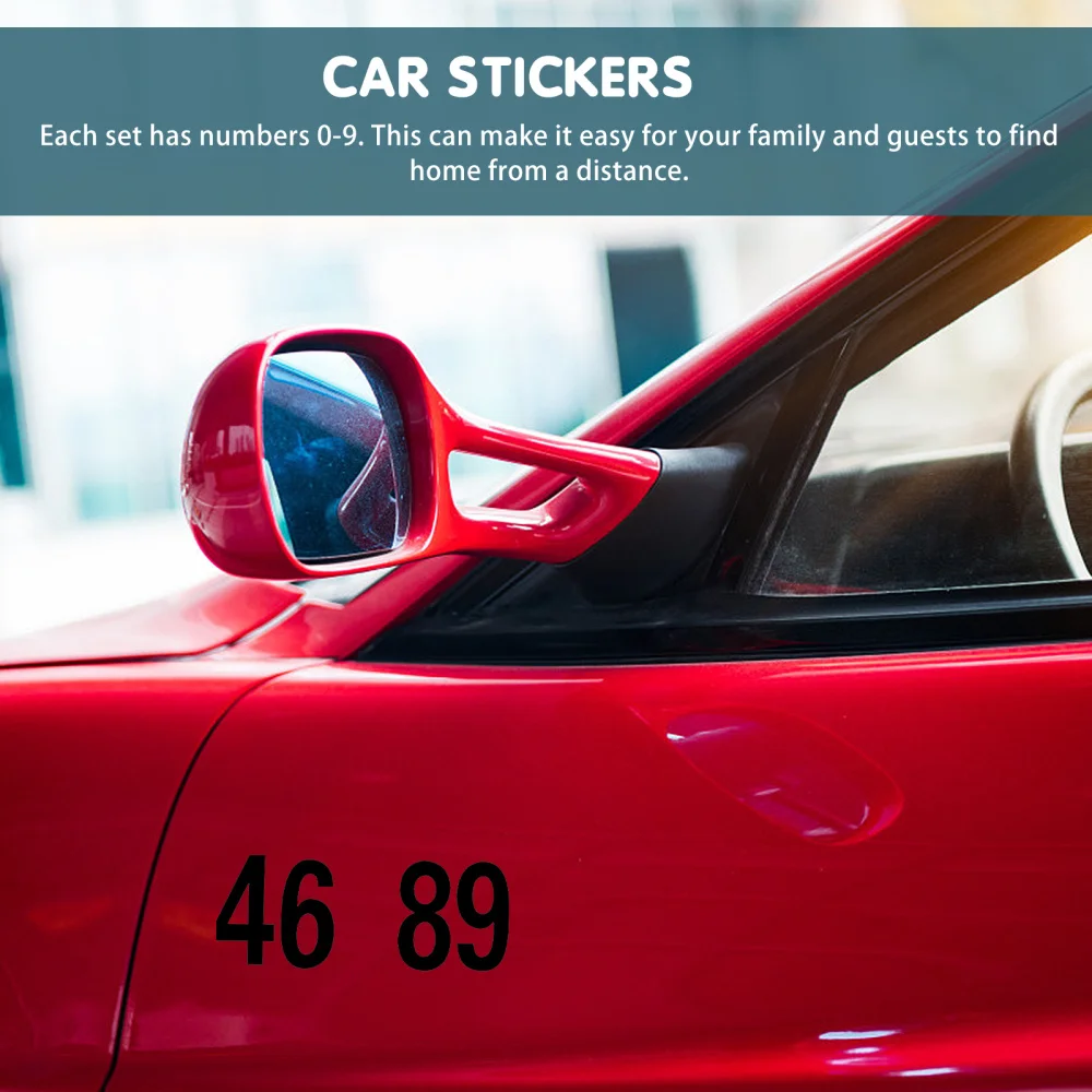 4 Sets Number Digits Decal Reflective Stickers for Car Street Address Mailbox
4 Sets Number Digits Decal Reflective Stickers for Car Street Address Mailbox