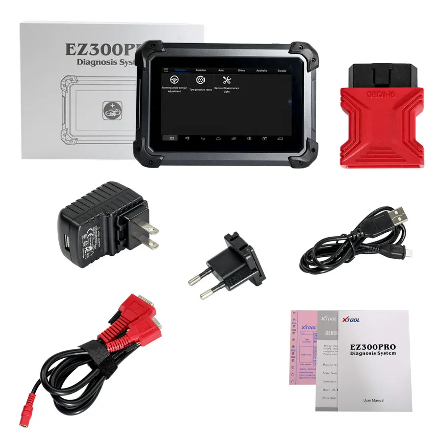 XTOOL EZ300 Pro With 5 Systems Diagnosis Engine Tool EZ300 Pro ABS /SRS/ Transmission and TPMS
XTOOL EZ300 Pro With 5 Systems Diagnosis Engine Tool EZ300 Pro ABS /SRS/ Transmission and TPMS