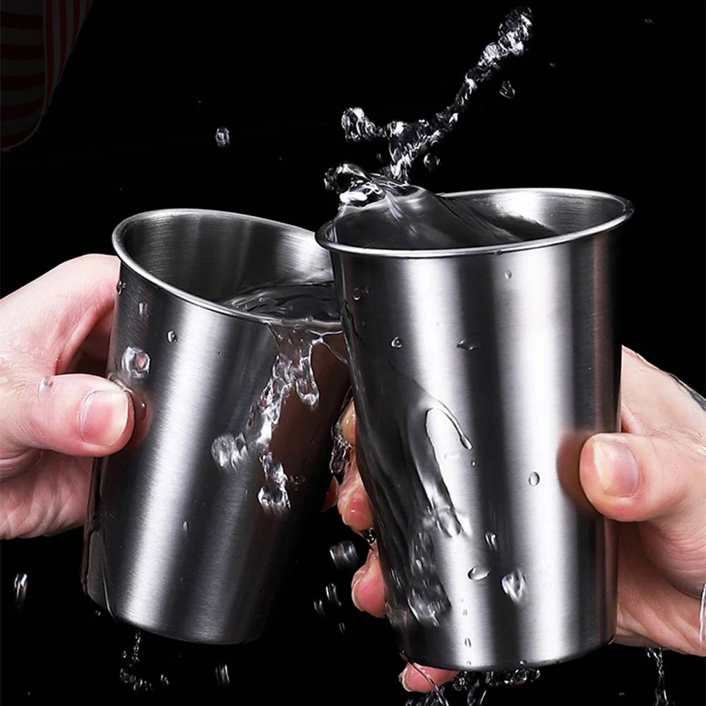 300/350ml Stainless Steel Cup Drink Beer Juice Cup Shatterproof Waterproof Heat Resistant Mug Drink Coffee Tumbler for Home
300/350ml Stainless Steel Cup Drink Beer Juice Cup Shatterproof Waterproof Heat Resistant Mug Drink Coffee Tumbler for Home