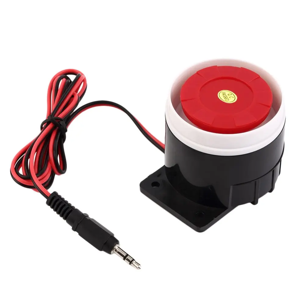 Super Loud 120dB Sound Alarm System Compact DC 12V Indoor Siren Durable Wired Mini Horn Siren For Home Security
Super Loud 120dB Sound Alarm System Compact DC 12V Indoor Siren Durable Wired Mini Horn Siren For Home Security