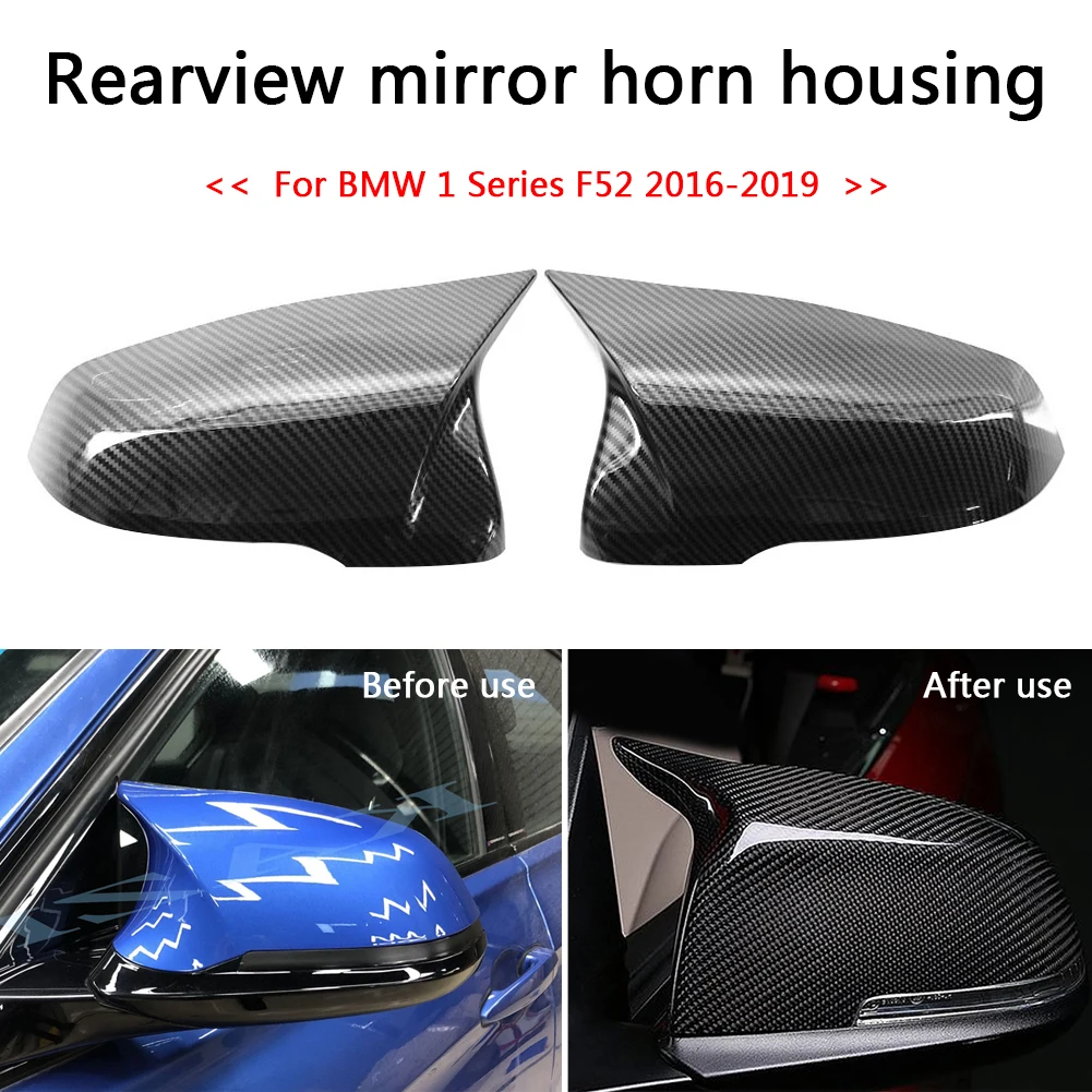 ABS Carbon Fiber Rearview Mirror Covers for BMW 1 Series F52 X1 F48 F49 Side Wing Mirror Covers Cap Car Accessories
ABS Carbon Fiber Rearview Mirror Covers for BMW 1 Series F52 X1 F48 F49 Side Wing Mirror Covers Cap Car Accessories