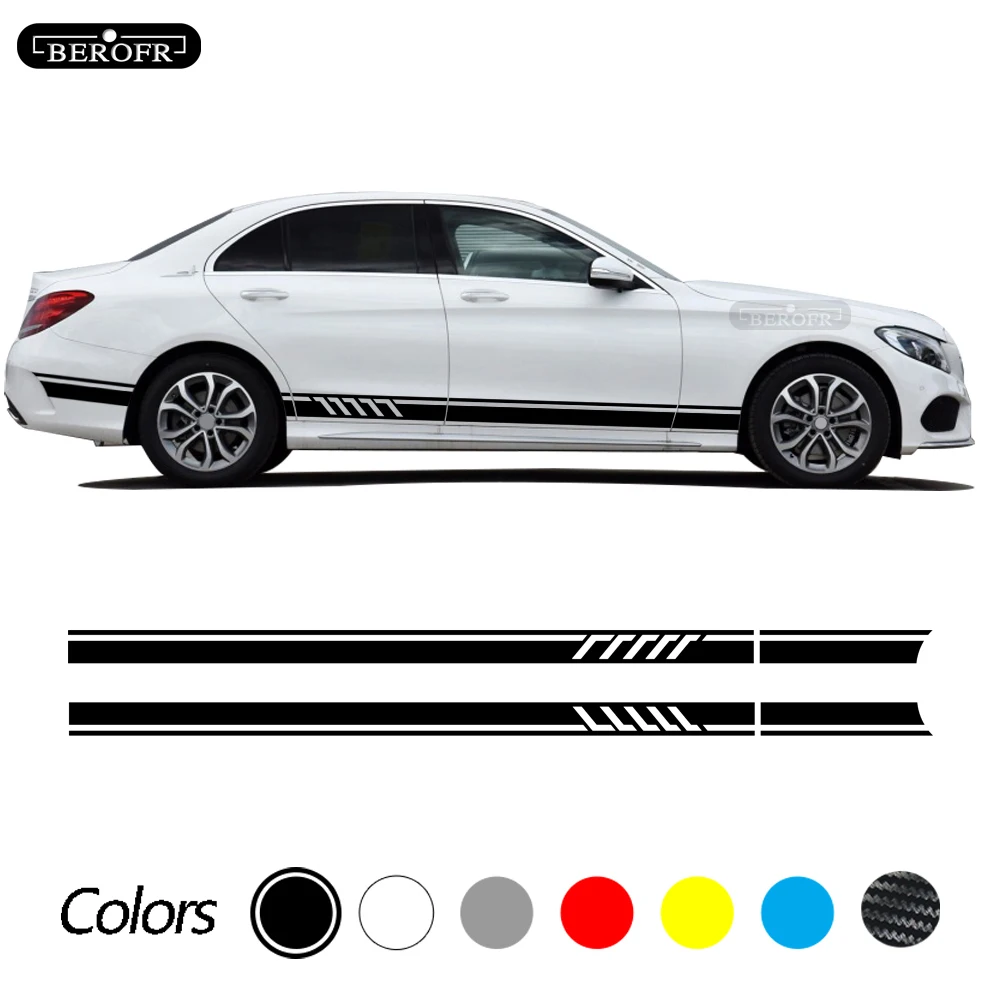 Car Side Door Stripe Sticker for Mercedes Benz C Class W205 W204 W203 C43 C63 C180 C200 C230 C250 C280 C300 C350 C400 C450 Coupe
Car Side Door Stripe Sticker for Mercedes Benz C Class W205 W204 W203 C43 C63 C180 C200 C230 C250 C280 C300 C350 C400 C450 Coupe