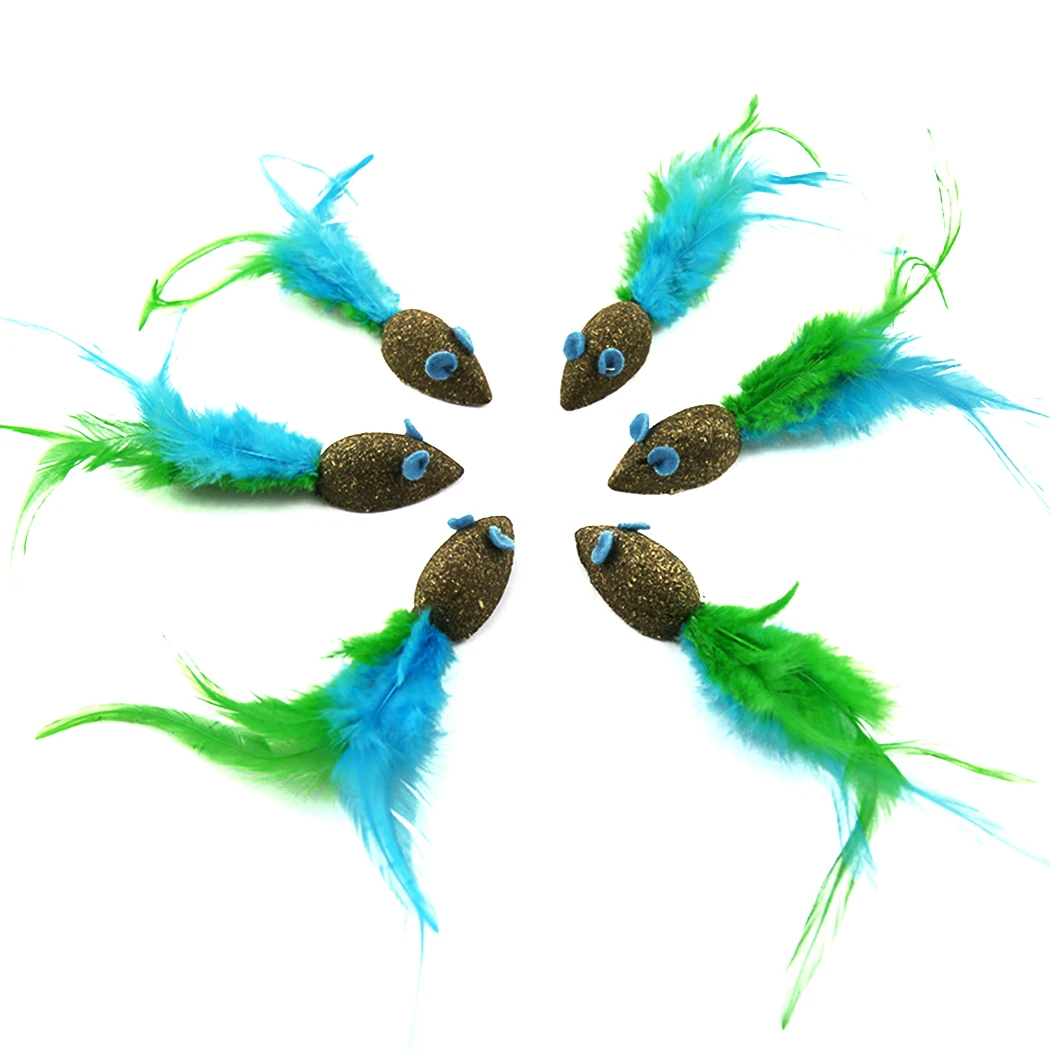 1PCS Small Mice Toy Cat Funny Interactive Toy Pet Training Toy Simulation Mouse Toy Catnip Toy Fake Feather Decor Toy Legendog
1PCS Small Mice Toy Cat Funny Interactive Toy Pet Training Toy Simulation Mouse Toy Catnip Toy Fake Feather Decor Toy Legendog