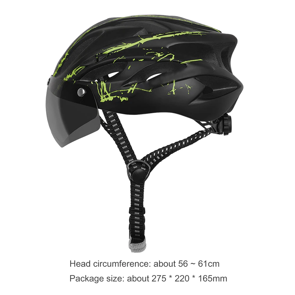 Ultralight riding helmet sun visor goggles road mountain bike general bicycle helmet equipped with detachable magnetic goggles
Ultralight riding helmet sun visor goggles road mountain bike general bicycle helmet equipped with detachable magnetic goggles