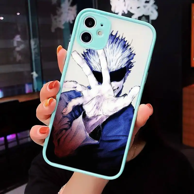 Jujutsu Kaisen anime cartoon Phone Case Matte Transparent for iPhone 7 8 11 12 s mini pro X XS XR MAX Plus cover funda
Jujutsu Kaisen anime cartoon Phone Case Matte Transparent for iPhone 7 8 11 12 s mini pro X XS XR MAX Plus cover funda