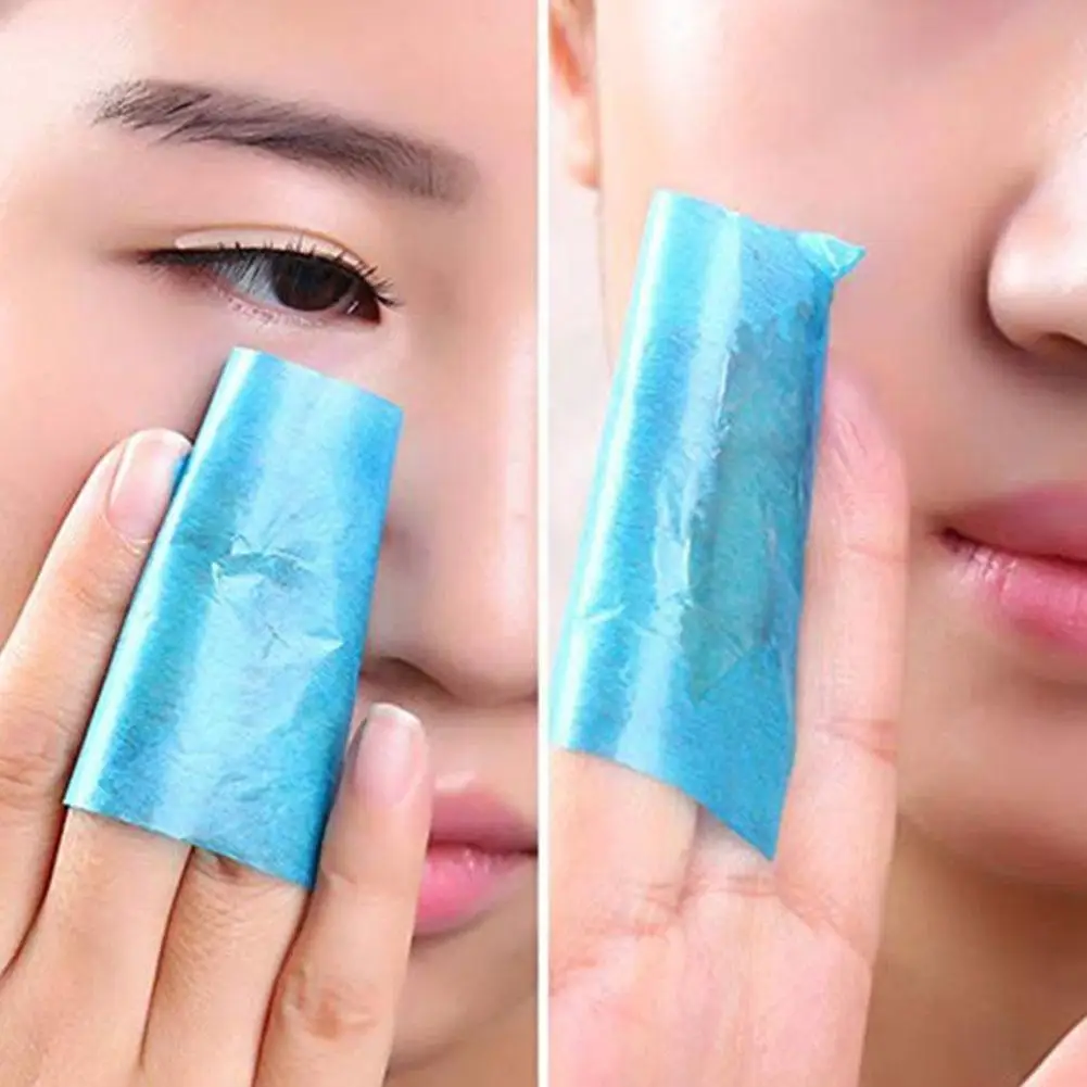 Linen Oil-absorbing Paper Men And Women Oil-absorbing Film Paper Oil-absorbing Blue Cosmetics V2S1 
Linen Oil-absorbing Paper Men And Women Oil-absorbing Film Paper Oil-absorbing Blue Cosmetics V2S1