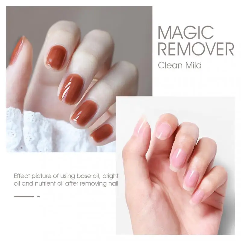 Nail Polish Remover Magical Nails Gel Remover Mild And Not Irritating Easy To Use Burst Glue Nail Glue Remover Transparent TSLM2
Nail Polish Remover Magical Nails Gel Remover Mild And Not Irritating Easy To Use Burst Glue Nail Glue Remover Transparent TSLM2
