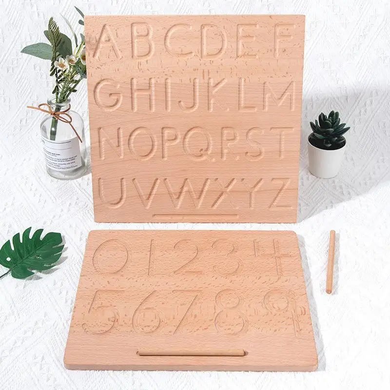 Kids Montessori Wooden Toys Digital Letter Geometry Cognitive Drawing Board Baby Early Learning Educational Toys For Children
Kids Montessori Wooden Toys Digital Letter Geometry Cognitive Drawing Board Baby Early Learning Educational Toys For Children