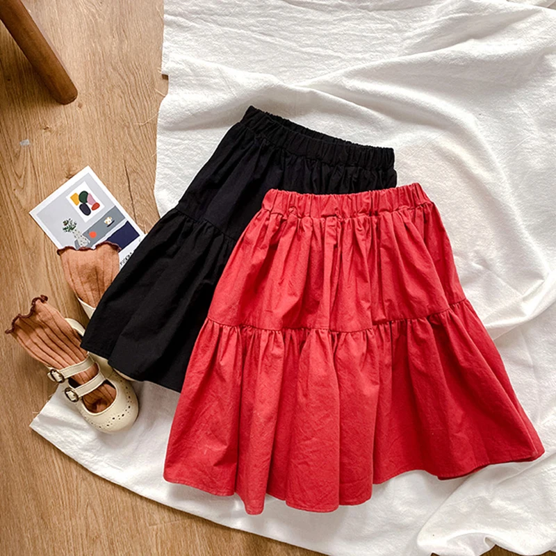 Girls Casual Skirts New Korean Fashion Kids Baby Solid Color Summer Cake Dress Version of Tide Girls Pettiskirt MId-Calf Clothes
Girls Casual Skirts New Korean Fashion Kids Baby Solid Color Summer Cake Dress Version of Tide Girls Pettiskirt MId-Calf Clothes