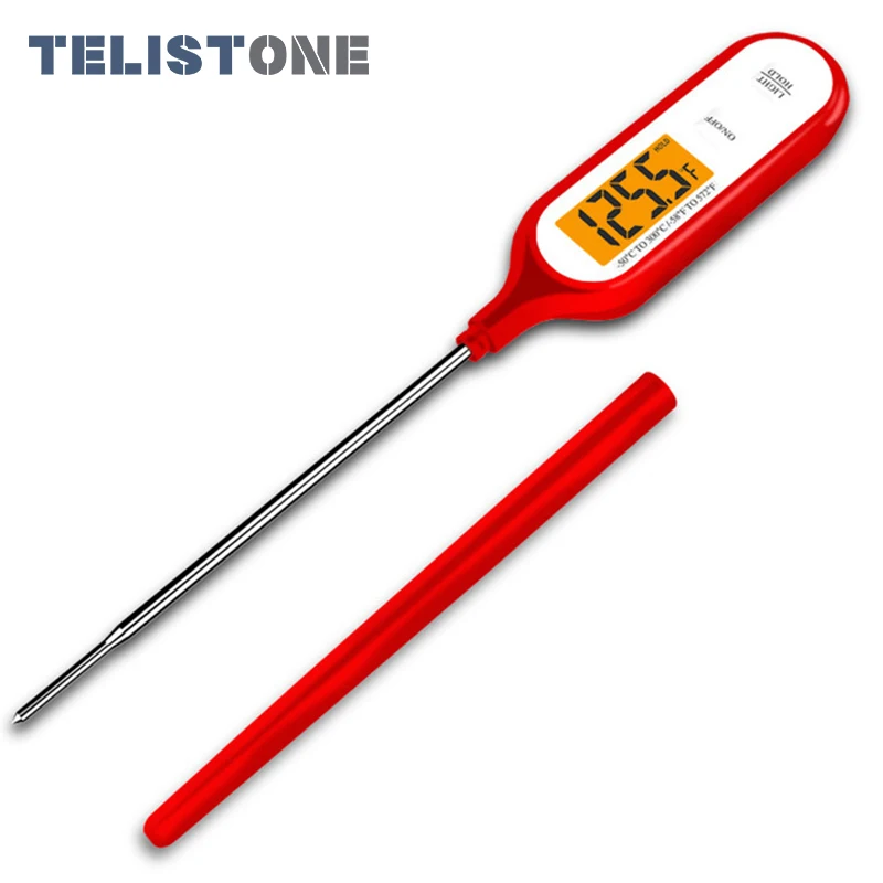 Fast Reading Kitchen Food Cooking Thermometer Meat BBQ Thermometer Waterproof Food Grade Probe Electronic Kitchen Thermometer
Fast Reading Kitchen Food Cooking Thermometer Meat BBQ Thermometer Waterproof Food Grade Probe Electronic Kitchen Thermometer