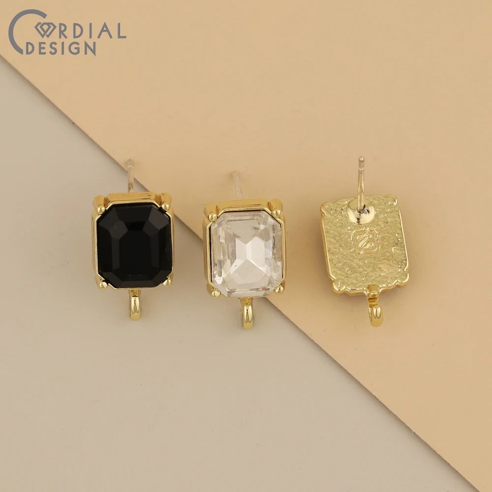 Cordial Design 50Pcs 10*16MM Rhinestone Earrings Stud/Jewelry Accessories/Rectangle Shape/Hand Made/Jewelry Finding & Components
Cordial Design 50Pcs 10*16MM Rhinestone Earrings Stud/Jewelry Accessories/Rectangle Shape/Hand Made/Jewelry Finding & Components